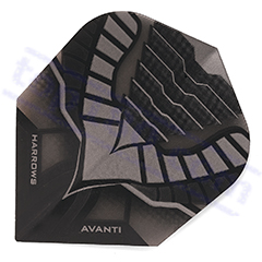 SET 3 ALETTE HARROWS AVANTI BLACK - Harrows