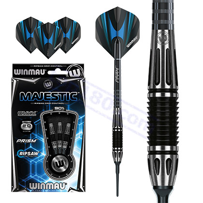 SET 3 FRECCETTE SOFT MAJESTIC 20G. - Winmau